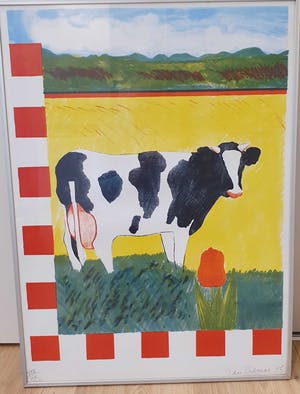 Jan Cremer - Koe, Hollands Landschap kopen? Bied vanaf 325!