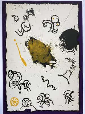 Pierre Alechinsky - Prent 190 verkocht voor € 825!