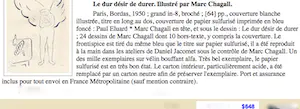 Marc Chagall - Le dur désir de durer,dor Paul Éluard kopen? Bied vanaf 180!