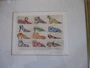 Ad van Bokhoven - Een kleurrijke collectie van ontwerpen trekt aan u voorbij. kopen? Bied vanaf 22!