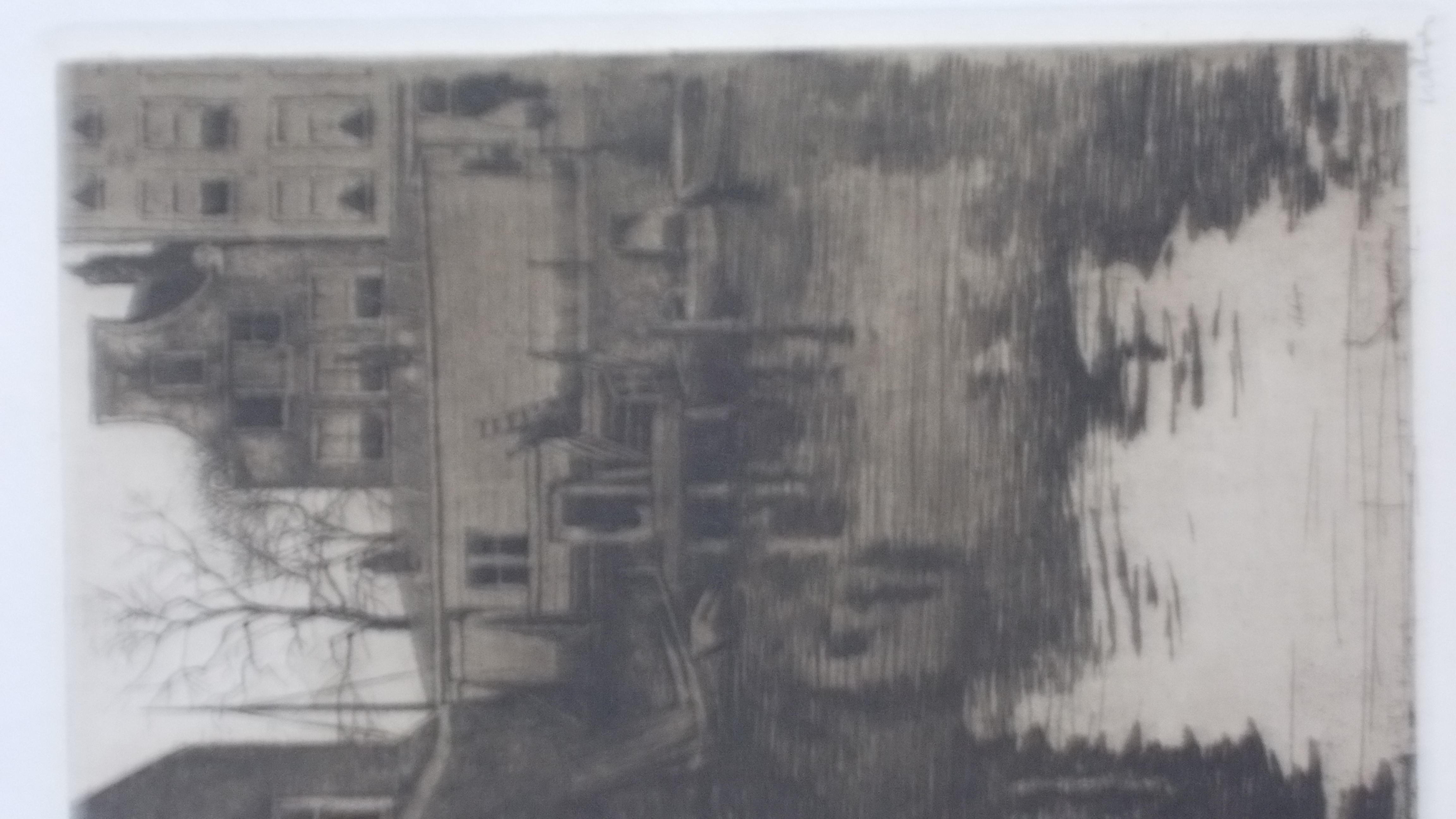 Willem Witsen - De overhaal bij de Montelbaanstoren kopen? Bied vanaf 170!