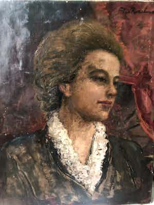 Piet Rezelman - Portret van een lady verkocht voor € 40!