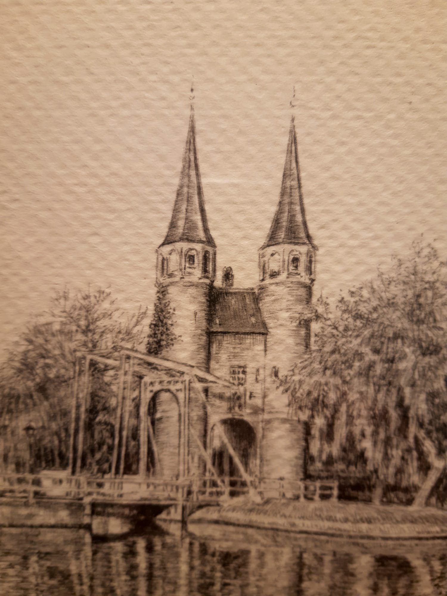 Lex de Vroedt - Aangezicht Oostpoort Delft kopen? Bied vanaf 5!