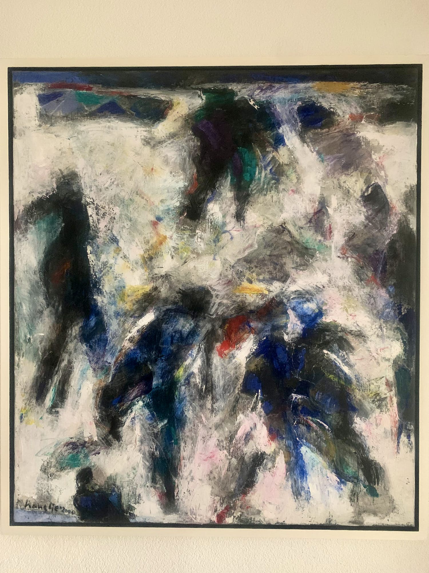 Hans Lie - Abstract verkocht voor € 395!