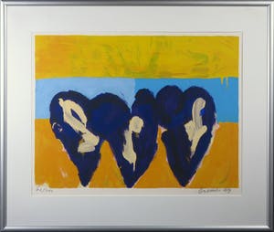 Jan Cremer - Zeefdruk, Litho 4 - Ingelijst (Groot) kopen? Bied vanaf 160!