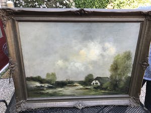 Antoon Markus - Hollands landschap nabij Oosterbeek kopen? Bied vanaf 150!