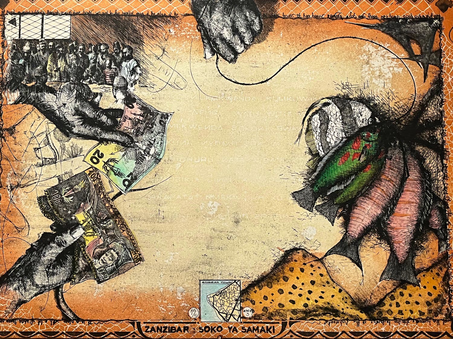 Rolf Weijburg - ZANZIBAR SOKO YA SAMAKI verkocht voor € 69!