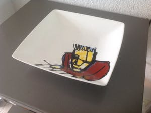 Herman Brood - Drie kopjes, twee schaaltjes en een bordje. kopen? Bied vanaf 35!