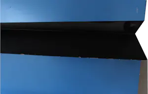 Johan H.W. Blaeke - Wandobject, Blauw 6 / Zwart 2 kopen? Bied vanaf 1!