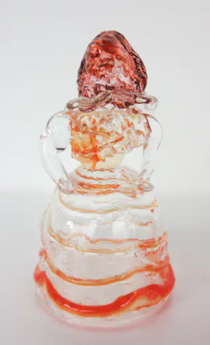 Yvon Trossèl - Drie gekleurde glazen jurkje's kopen? Bied vanaf 100!