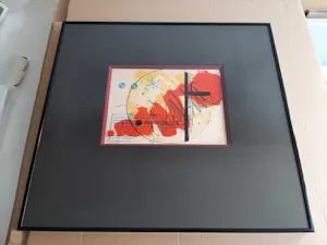Sam Middleton - Litho, Titel, : Jazz II - Ingelijst. kopen? Bied vanaf 70!