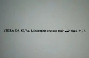 Maria Elena Vieira da Silva - Compositie Brune - 1962 - Originele lithografie - Mourlot kopen? Bied vanaf 100!