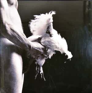 Paul Blanca - Self portrait - Chickenfucker verkocht voor € 100!