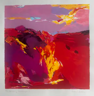 Marion Bakker - Burning landscape II kaufen? Bieten Sie von 30!