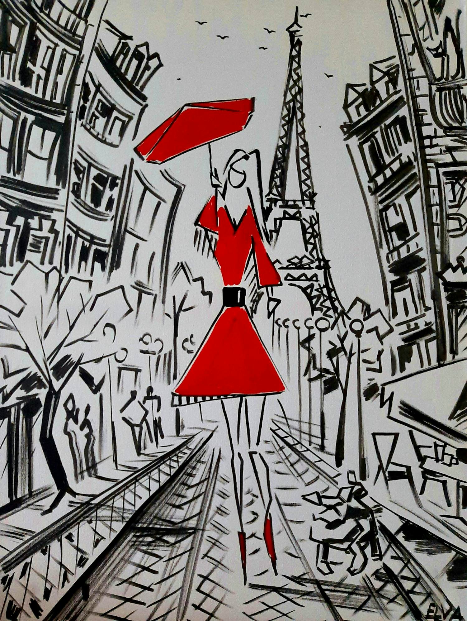 Elva Polyakova - Walk in Paris kopen? Bied vanaf 299!