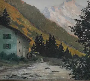 Lucia Kollbach-Lux - Berglandschap kopen? Bied vanaf 89!