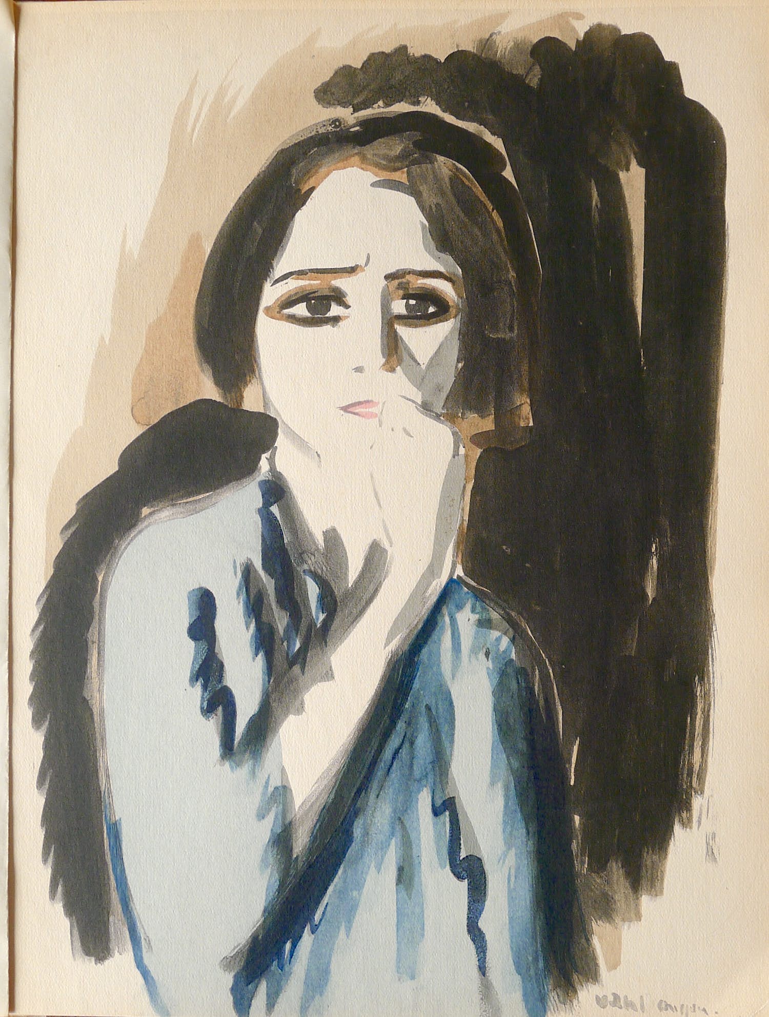 Kees van Dongen - Colère, pochoir kopen? Bied vanaf 700!