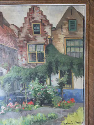 Edmee Broers - Huizen. Hofje. Bloemen. kopen? Bied vanaf 169!