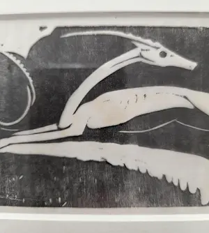 Hildo Krop - Hert. Ingelijst. Uit Wendingen. kopen? Bied vanaf 99!