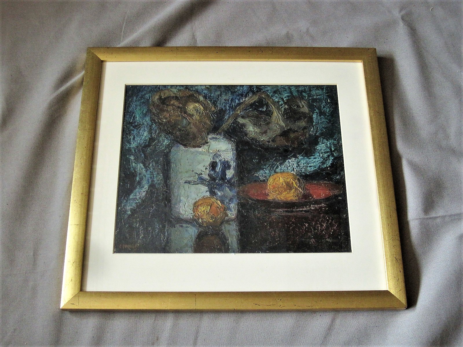 Gerrit Polder - Fraai express. stilleven met sinaasappels - gesigneerd kopen? Bied vanaf 1!