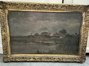 Adrianus van Everdingen - Hollands landschap kaufen? Bieten Sie von 100!