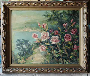 Robert Frenay - Bloemen en struiken in een landschap kopen? Bied vanaf 50!