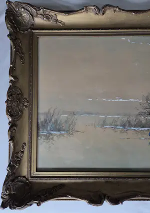 Jan van der Heijden - Plasgezicht. Boerderij. Roeiboot. kopen? Bied vanaf 69!