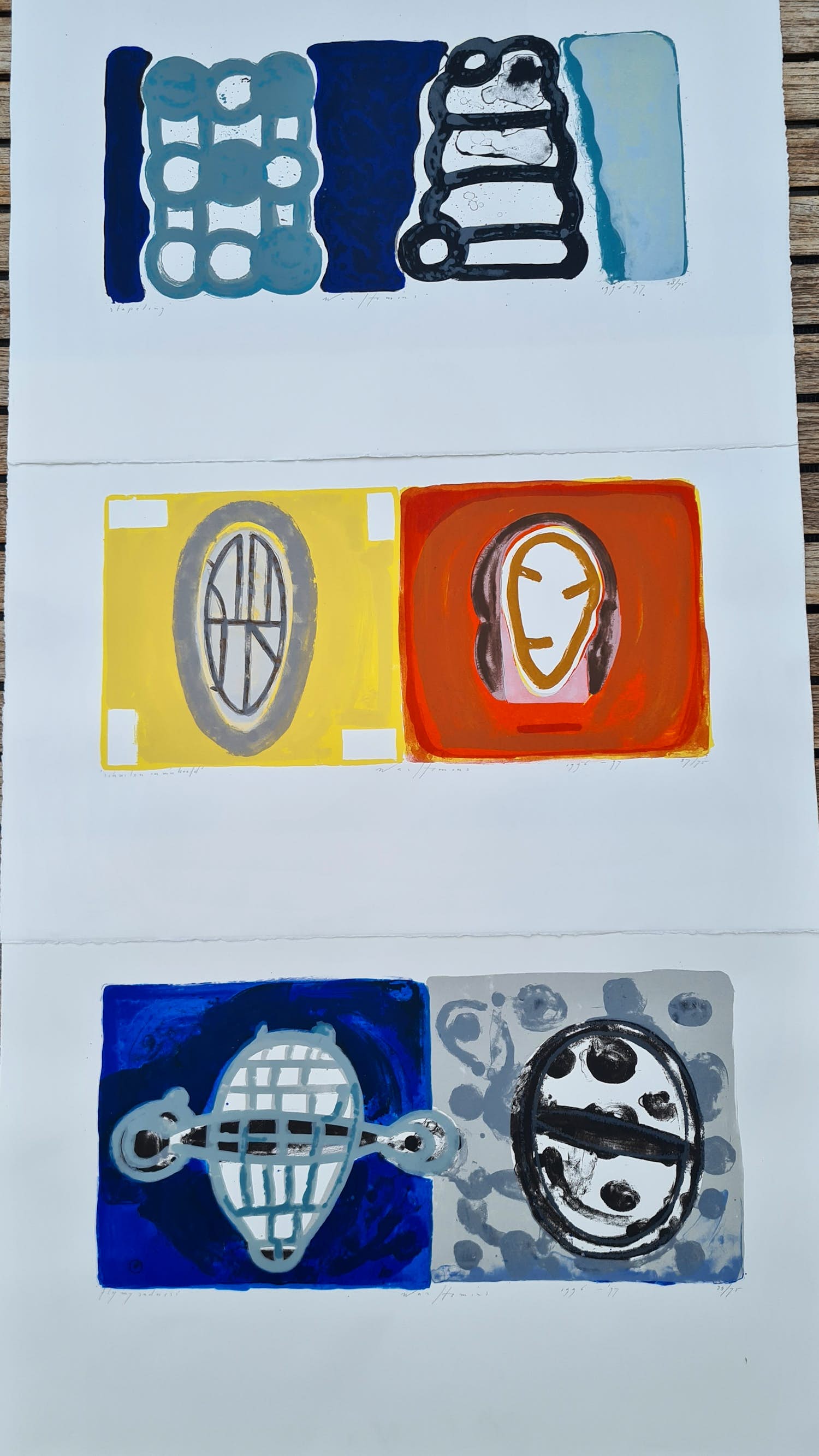 Piet Warffemius - Stapeling, Schuilen in m'n hoofd en Fly my sadness kopen? Bied vanaf 30!