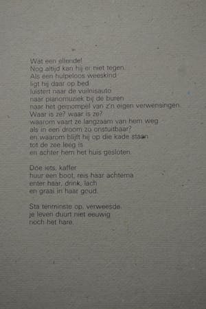 Jacques Boersma - Speciale uitgave Alain Teister en Remco Campert kopen? Bied vanaf 50!