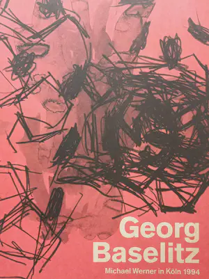 Georg Baselitz - Gotik - neun monumentale Bilder, publicatie met tekening kopen? Bied vanaf 125!