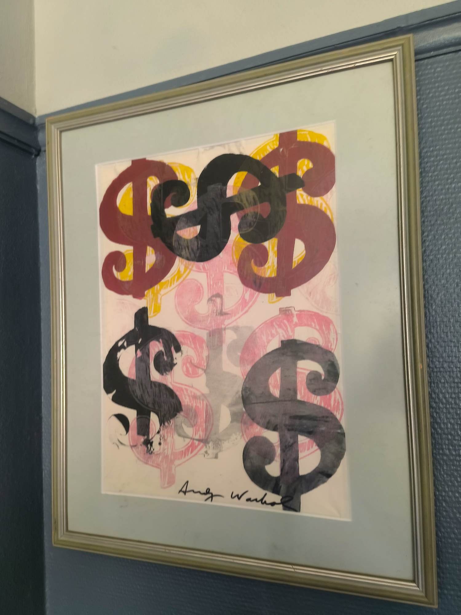Andy Warhol - Crazy Dollar handsigned kopen? Bied vanaf 675!