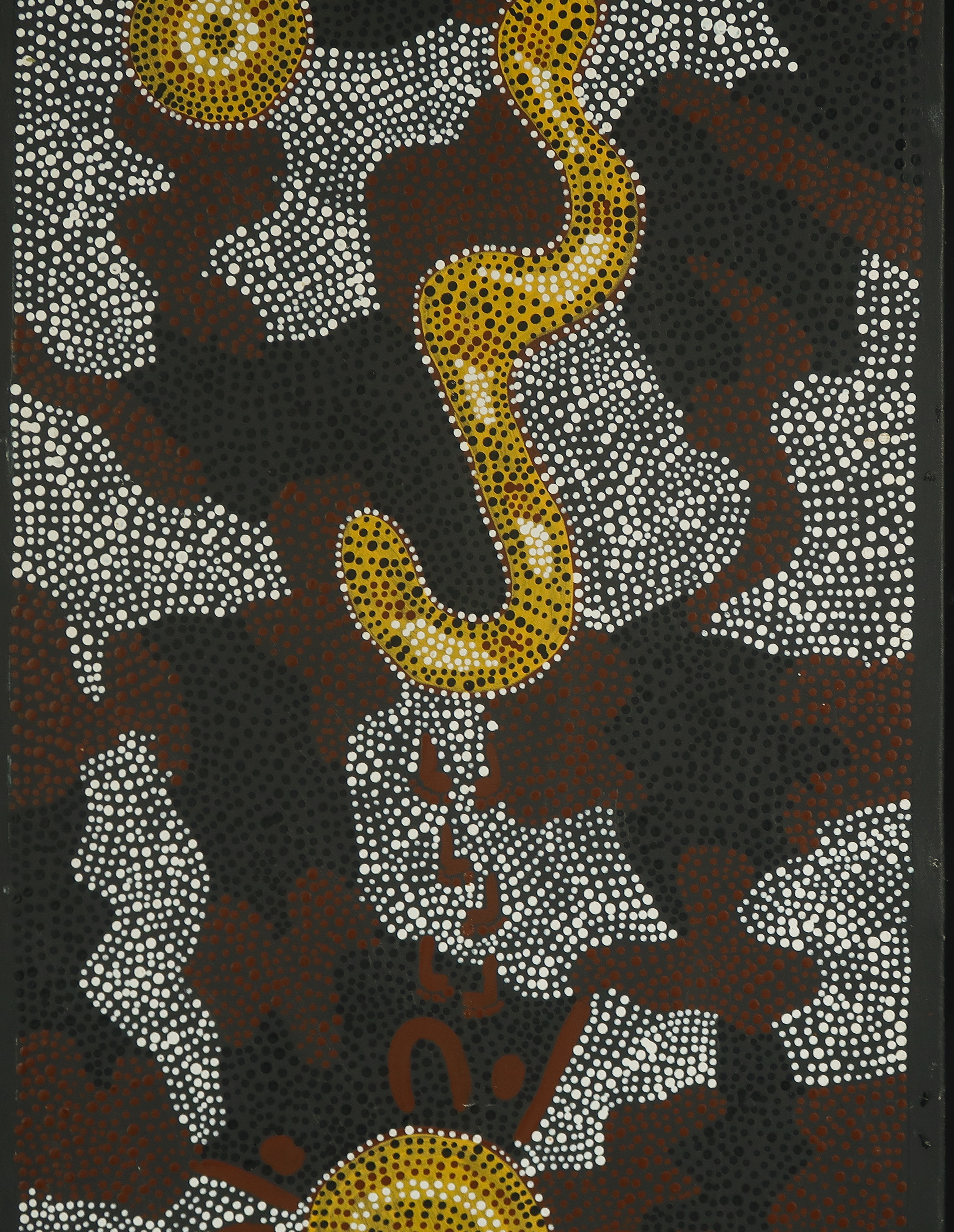 Gemieka Ivy Smith - Acryl op doek, Store worker (Aboriginal Art) kopen? Bied vanaf 100!