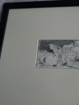 Fon Klement - Ingelijste tekening , Bloemstilleven 2 - 2000 kopen? Bied vanaf 80!