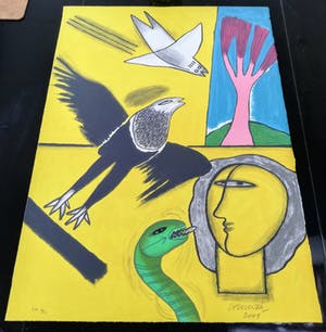 Corneille - Lithografie epreuve d'artiste exemplaar kopen? Bied vanaf 150!