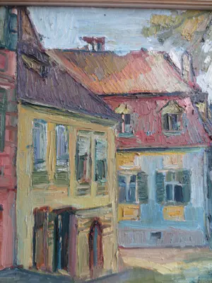 Wim Motz - Straatje Rotterdam 1974 kopen? Bied vanaf 750!