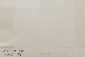 Jan Bernard Meinen - Ets - Ruimte compositie II kopen? Bied vanaf 35!