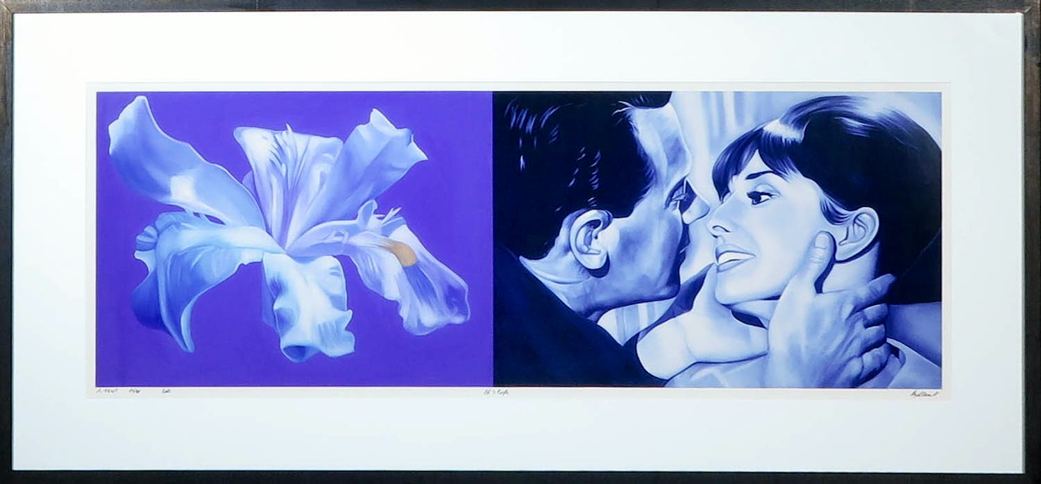 Jan Bollaert - Lambdaprint, Oh 3 Purple - Ingelijst (Groot) verkocht voor € 50!
