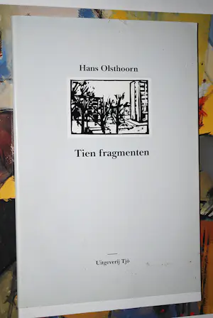 Hans Olsthoorn - 2 boeken, 1 gedichtenbundel (gesigneerd, 292/500) & 1 affiche (gesigneerd) kopen? Bied vanaf 75!