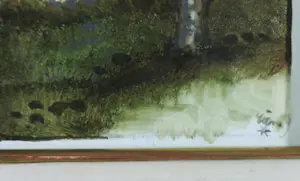 Rien Poortvliet - Gouache en potlood op papier, Boom met vogel - Ingelijst kopen? Bied vanaf 1000!