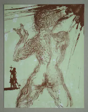 AcheterSalvador Dali - De Zondaar - 1967 - Originele litho? Enchérissez de 80!