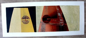 Rita Lentz - Houtdruk: Panta Rei - 1995 kopen? Bied vanaf 55!