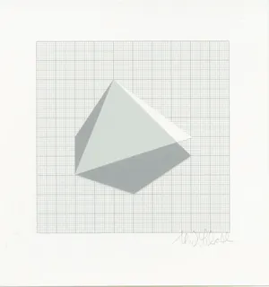 Buy H.D. Schrader - Twee handgesigneerde zeefdrukken: Geometrische Composities? Bid from 9!