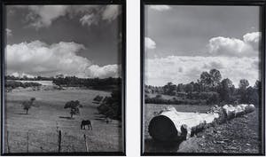 Paul Huf - Lot van twee foto's, Normandië kopen? Bied vanaf 1!