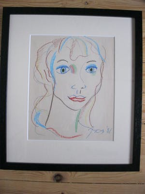 JAS - Portret van een dame kopen? Bied vanaf 45!