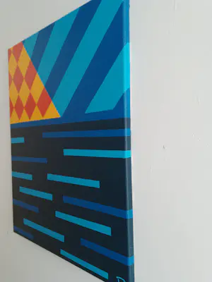 Wiesje van Dam - A maritime landscape kopen? Bied vanaf 40!