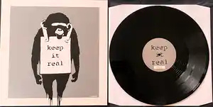 Banksy - DJ DM – Laugh Now EP (silber cover Nr. 542/1000) verkocht voor € 900!