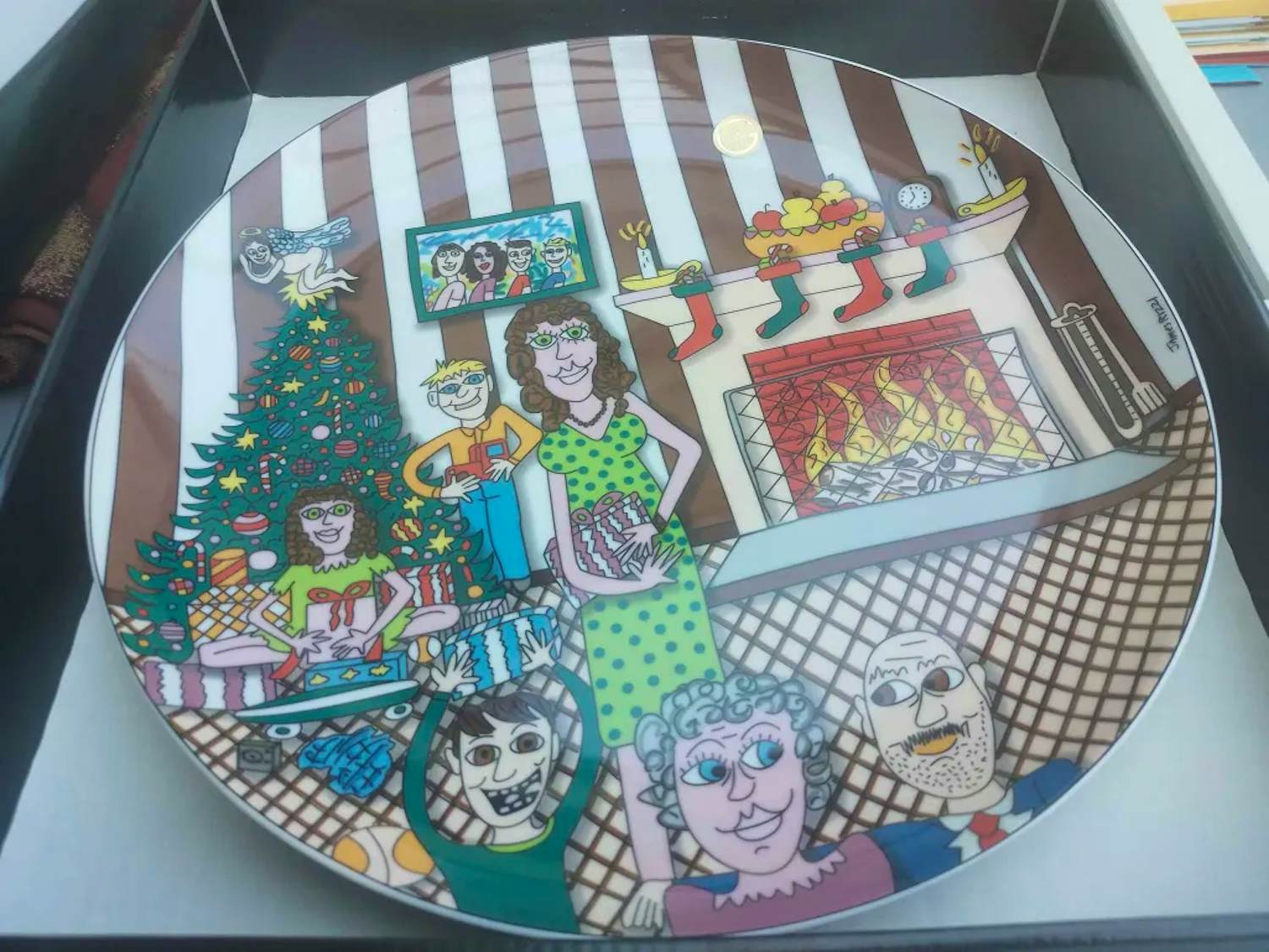 James Rizzi - Christmas with the Family verkocht voor € 30!