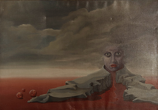 Ada Breedveld - Compositie - 1975 - Olieverf op doek - BKR Rotterdam kopen? Bied vanaf 10!