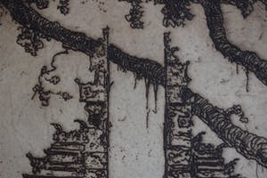 Jan Poortenaar - Ets - Tempelpoort Bali kopen? Bied vanaf 50!