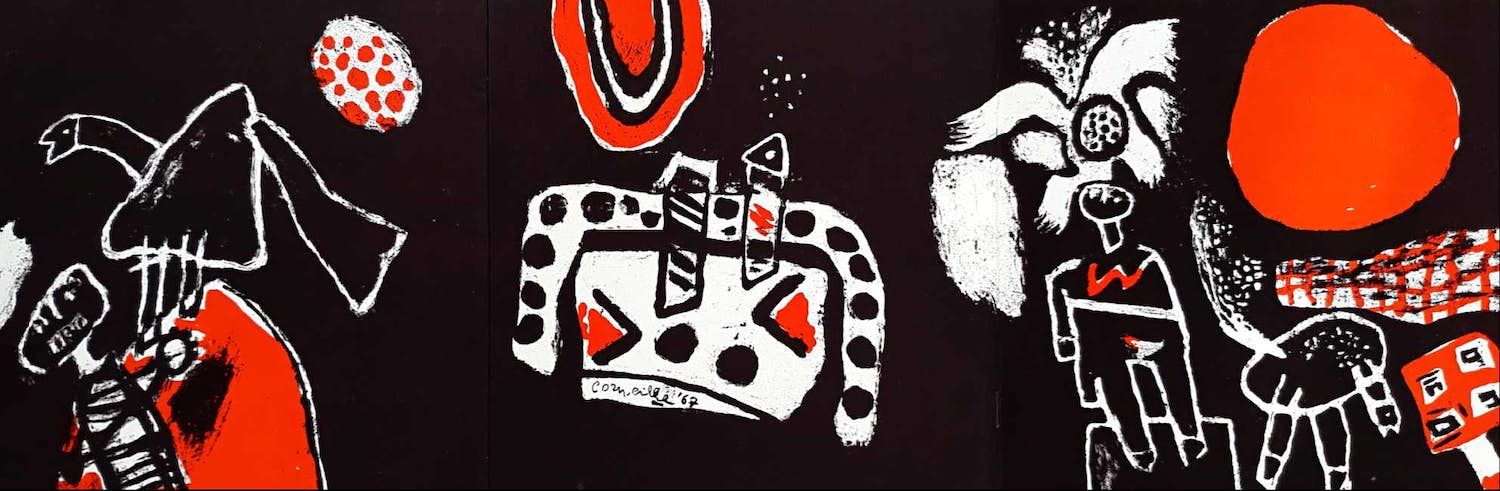 Corneille - Hombu (1967), publicatie met originele litho kopen? Bied vanaf 1!